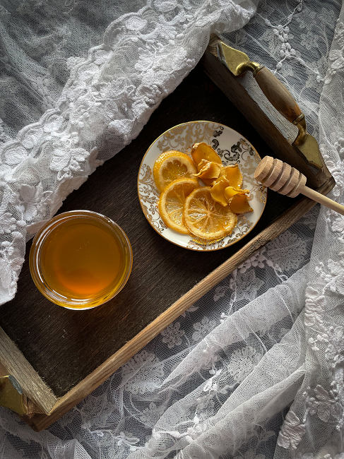 Fermented Lemon Ginger Honey